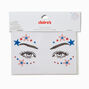 Stars &amp; Stripes Gemstones Face Stickers,