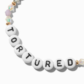 &#39;&#39;Tortured&#39;&#39; Beaded Stretch Bracelet,