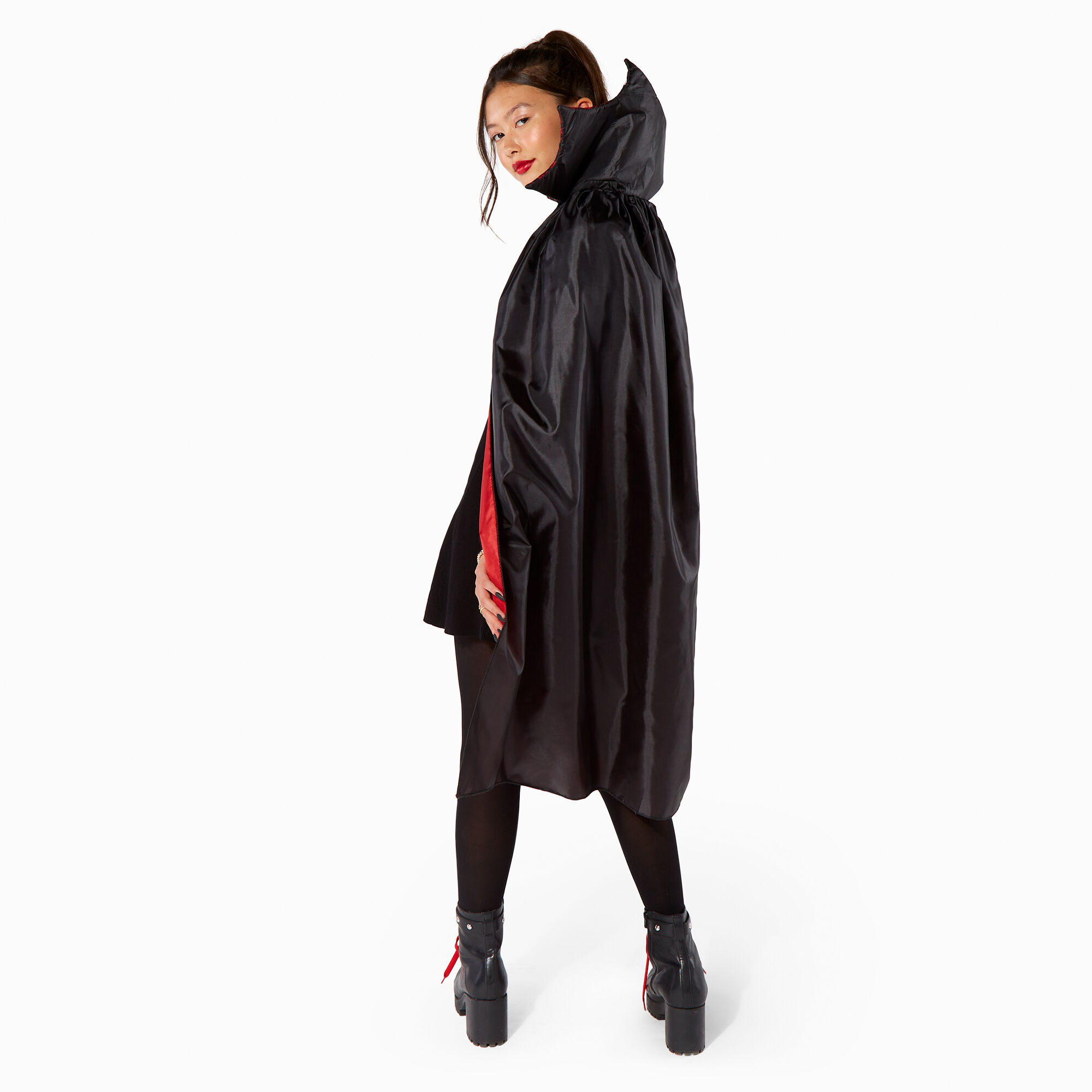 Black & Red Vampire Cape,