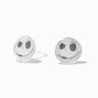&copy;Disney Nightmare Before Christmas Jack Skellington Enamel Sterling Silver Stud Earrings,