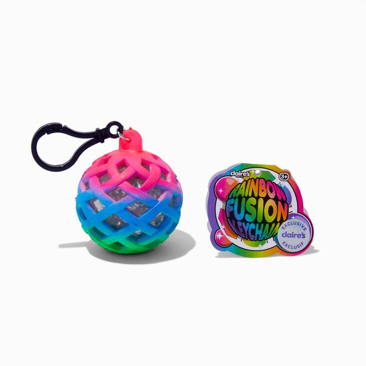 Neon Confetti Clear Mini Backpack,