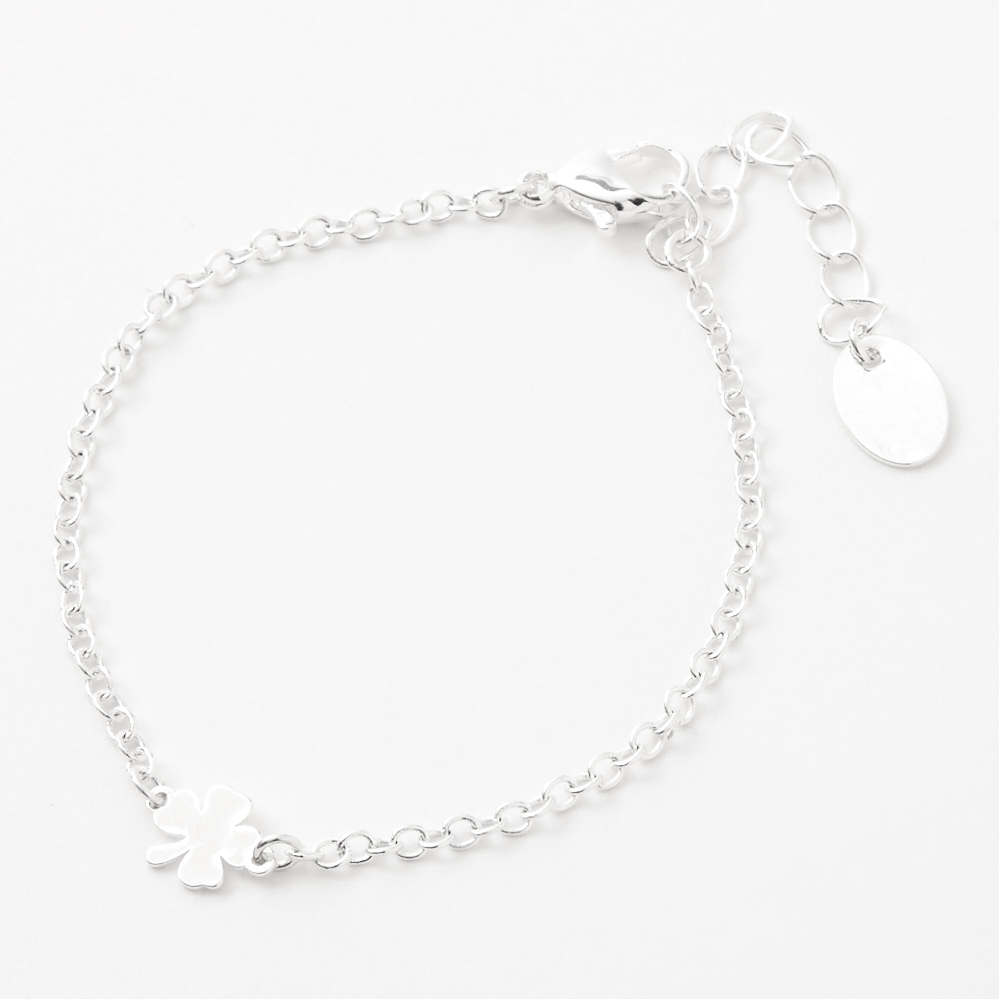 Silver Dainty Lucky Jewelry Set - 2 Pack,