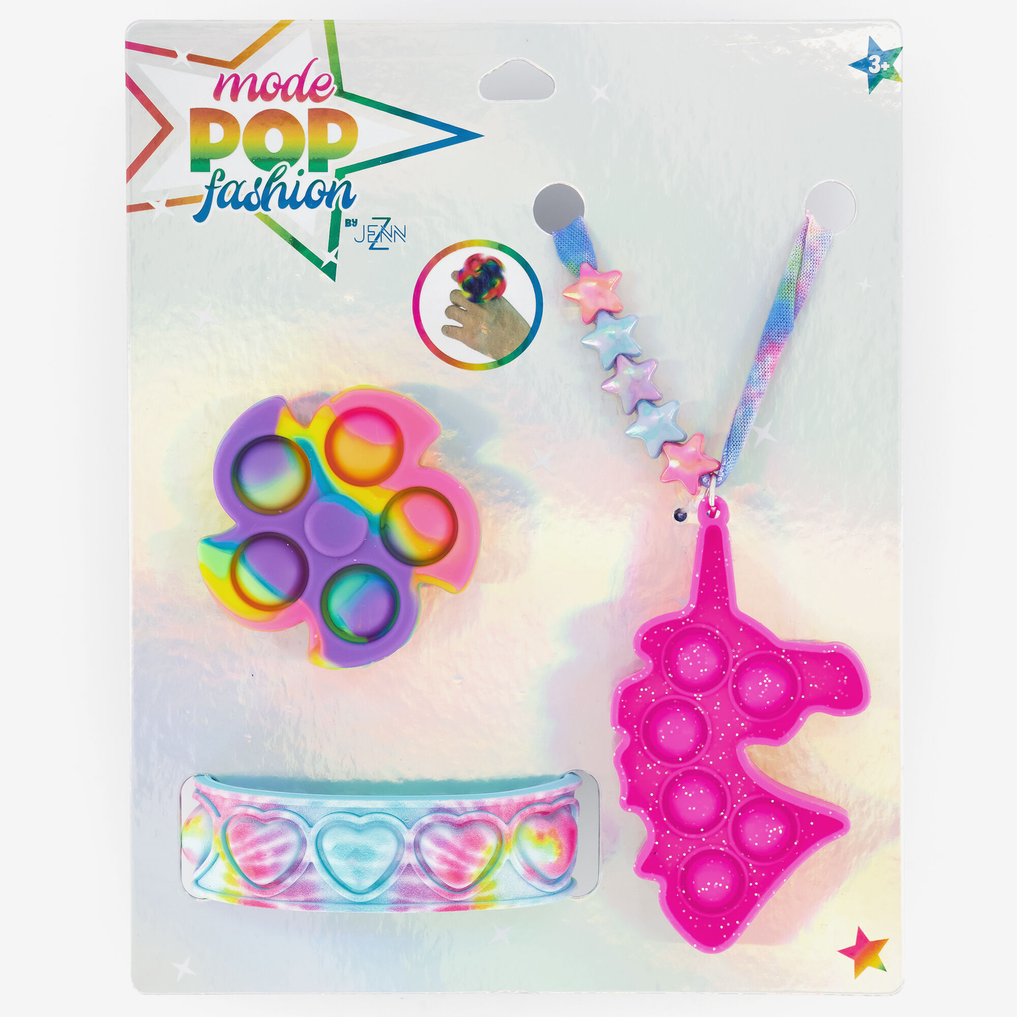 Claire's Parure de bijoux jouet Pop Fashion - Lot de 3