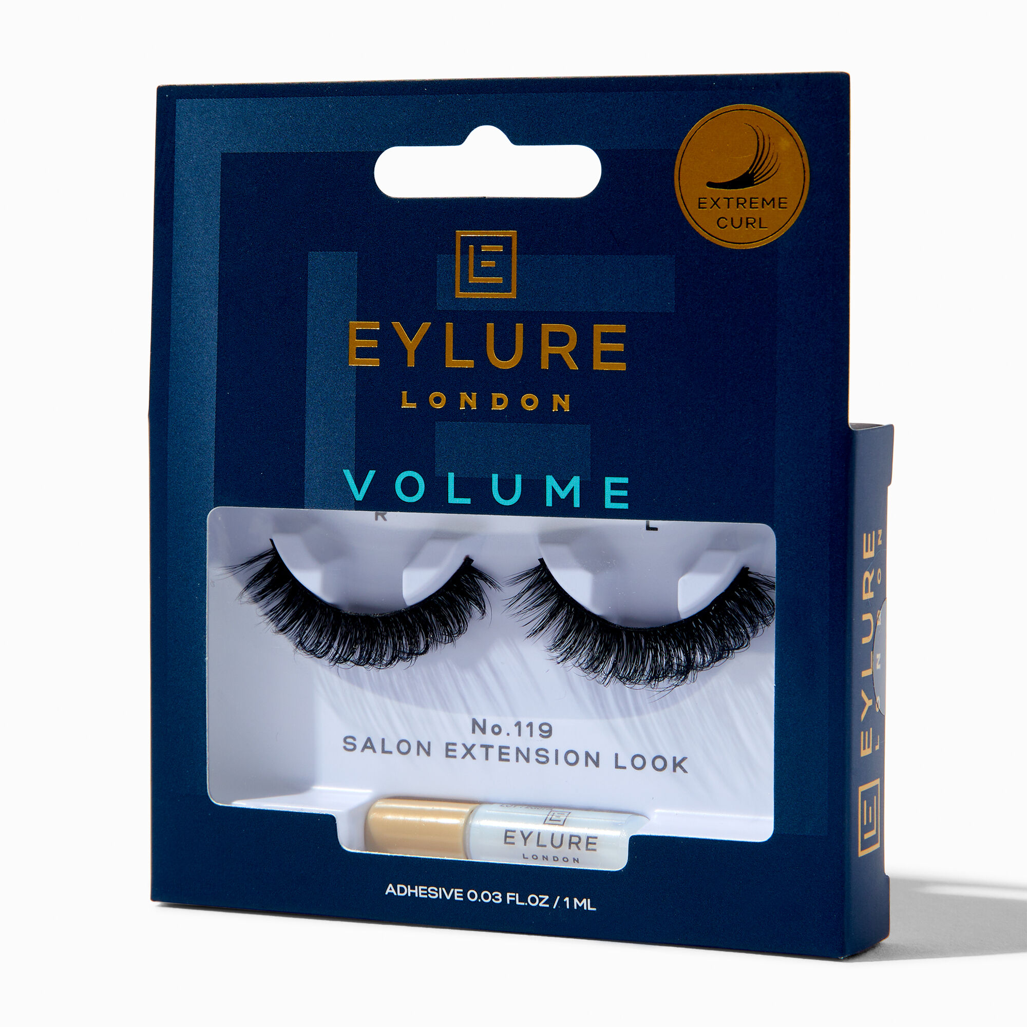 View Claires Eylure Volume Extreme Curl False Lashes No 119 information