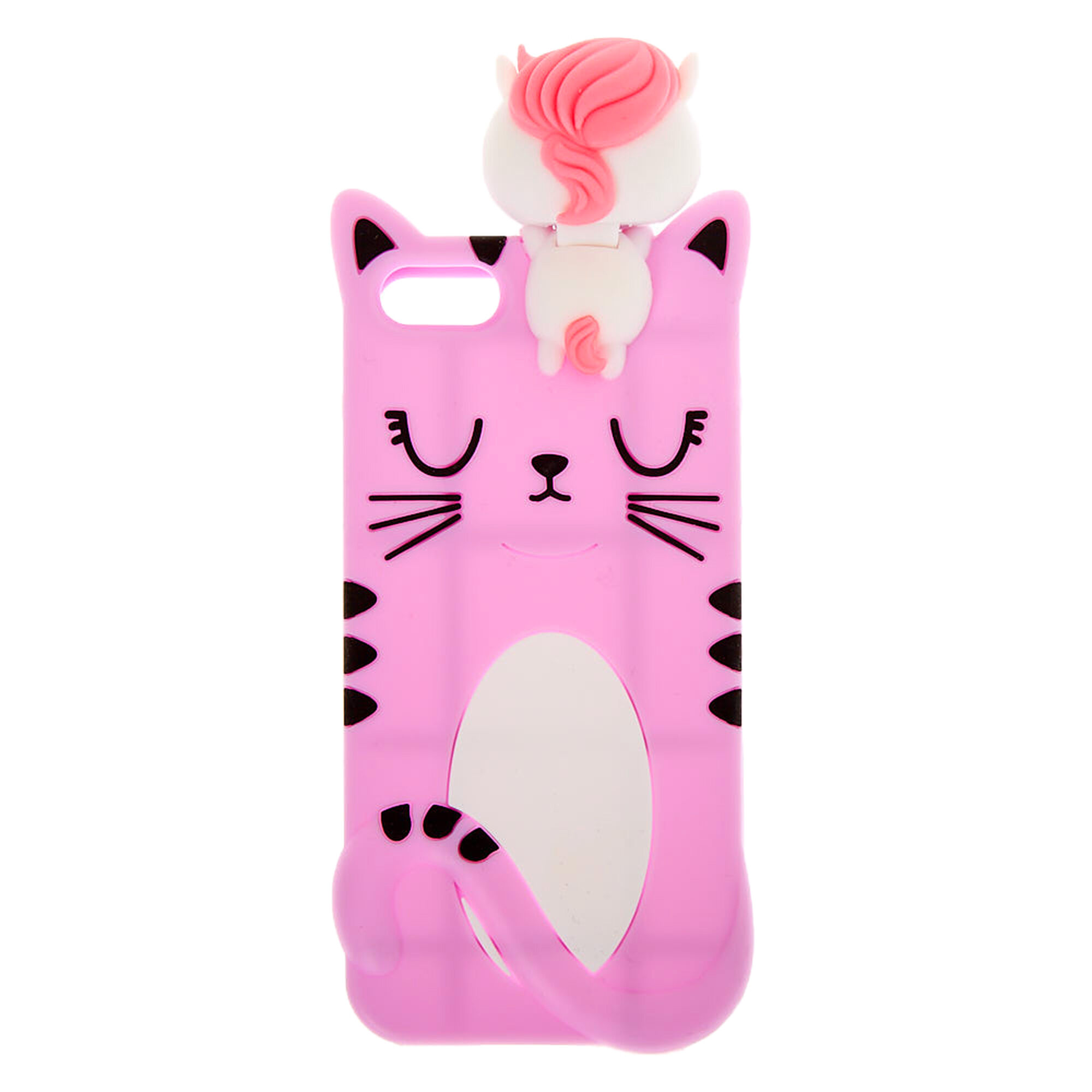UniCat Pop Over Silicone Phone Case - Fits iPhone 5/5S | Claire's UniCat Pop Over Silicone Phone Case - Fits iPhone 5/5S | Claire's