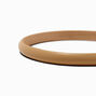 Tan Thin Puff Headband,