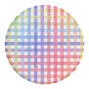Glitter Rainbow Gingham PopSockets Swappable PopGrip,