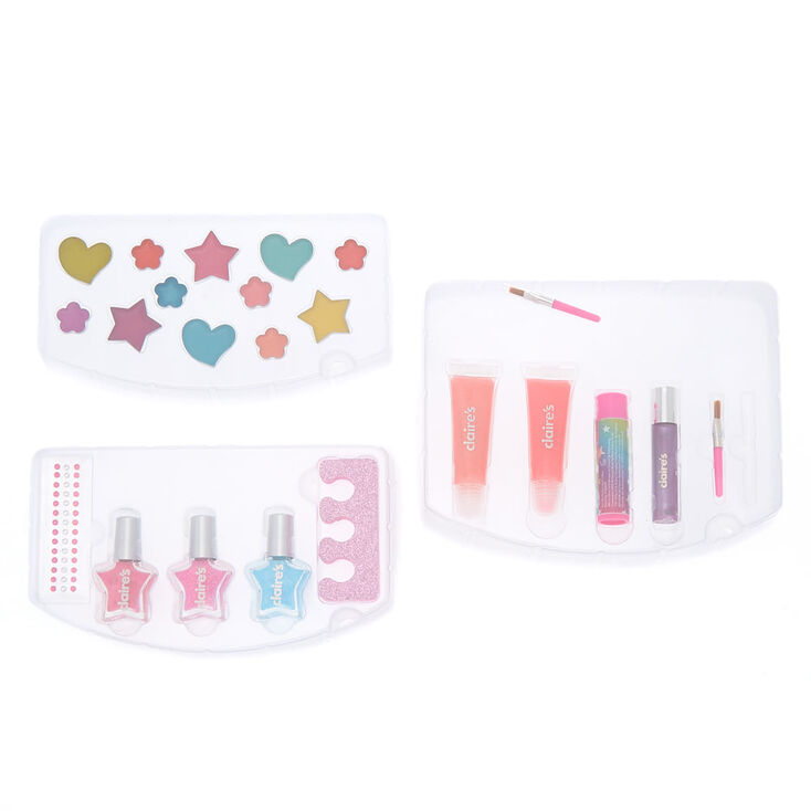 Holographic Rainbow Cosmetic Mega Case,