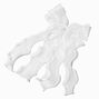 White Fairy Long Tail Hair Bow Clip,