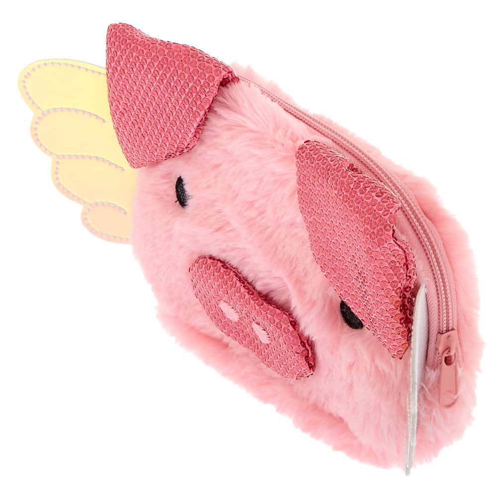 Poppy the Pig Soft Makeup Bag - Pink,