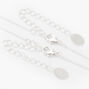 Colliers &agrave; pendentif c&oelig;ur s&eacute;parable yin et yang best friends - Lot de 2,