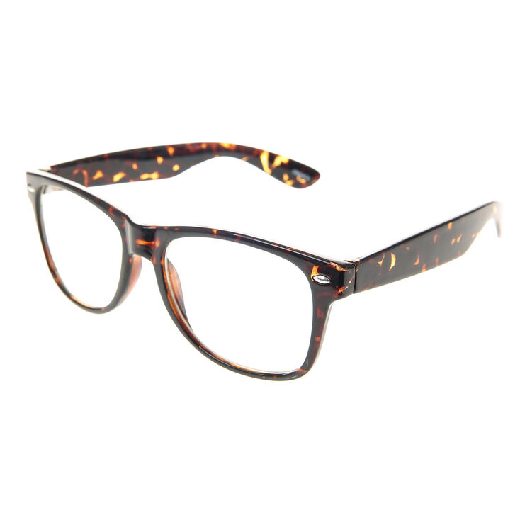 Claire's Lunettes de geek écaille de tortue rétro