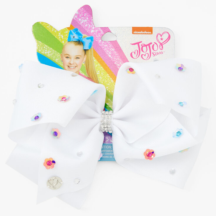 JoJo Siwa&trade; White Hair Bow,