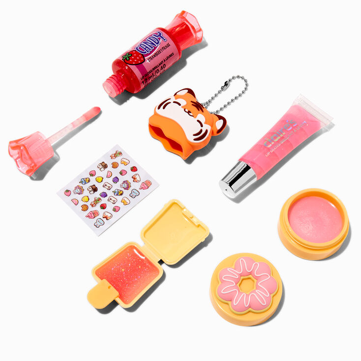 Lot de gloss bo&icirc;te bento friandises - Lot de 5,