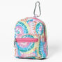 Rainbow Tie Dye Mini Backpack Keychain,