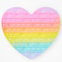Pop Fashion 8&#39;&#39; Heart Fidget Toy - Rainbow,