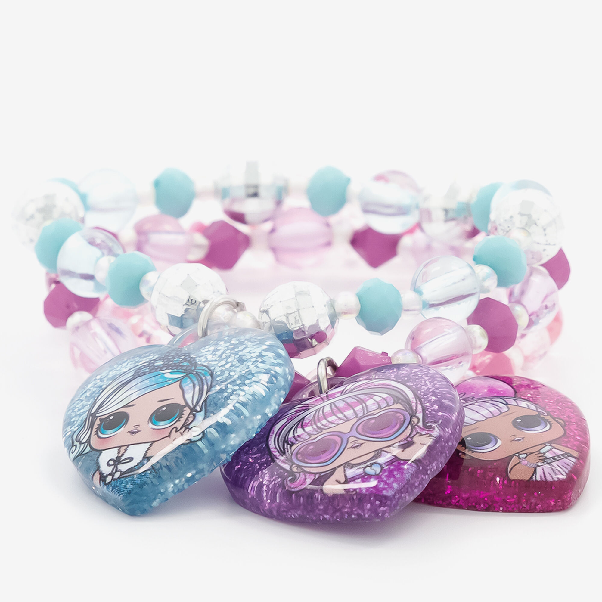 L.O.L. Surprise!™ Beaded Stretch Bracelets – 3 Pack,
