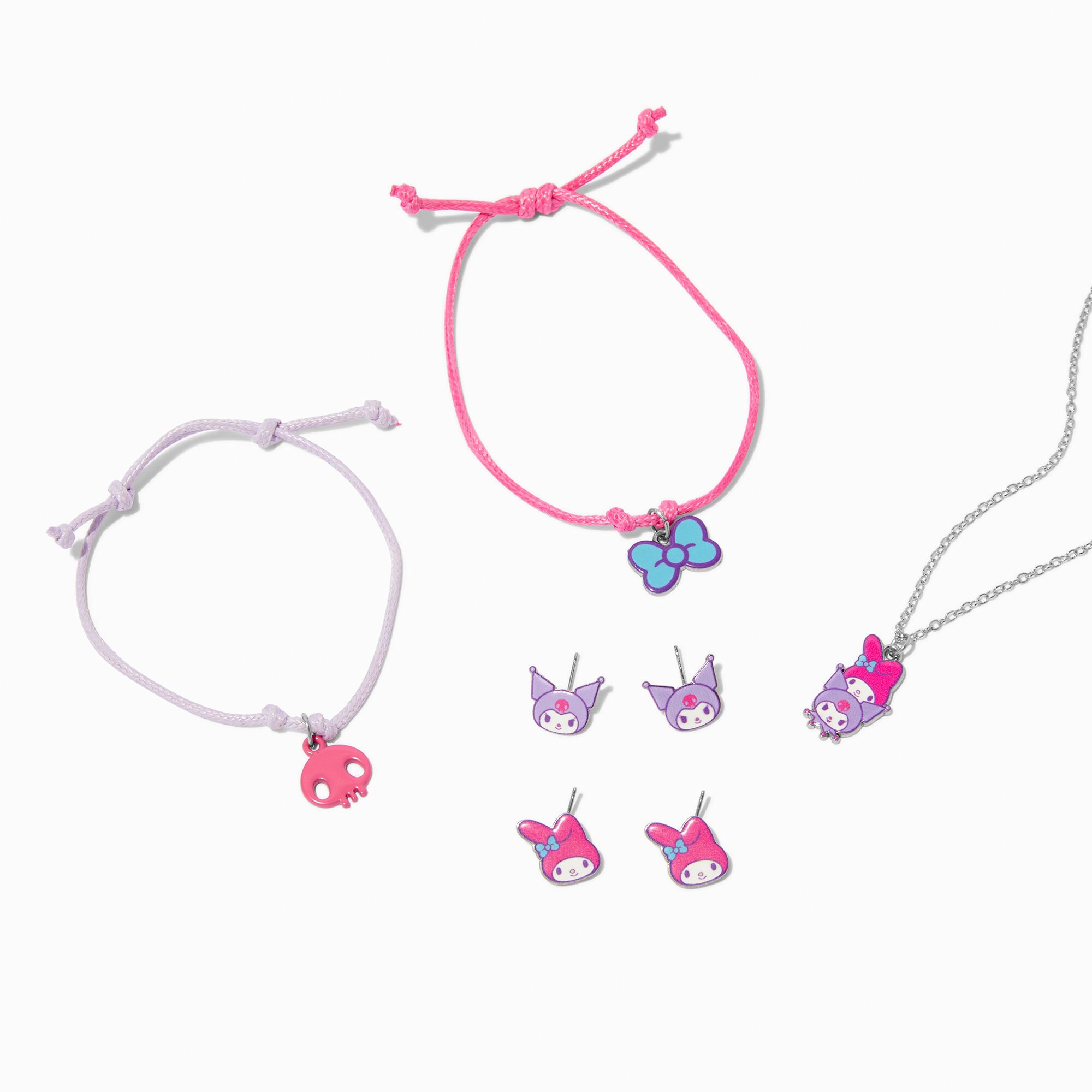 Sanrio® Claire's Exclusive My Melody™ & Kuromi™ Jewellery Set - 5 Pack,