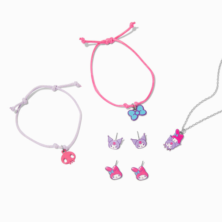 Sanrio&reg; Claire&#39;s Exclusive My Melody&trade; &amp; Kuromi&trade; Jewellery Set - 5 Pack,