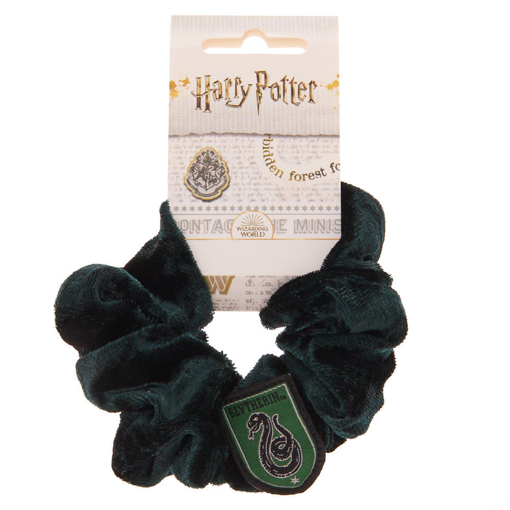 Harry Potter™ Slytherin Velvet Scrunchie - Green,