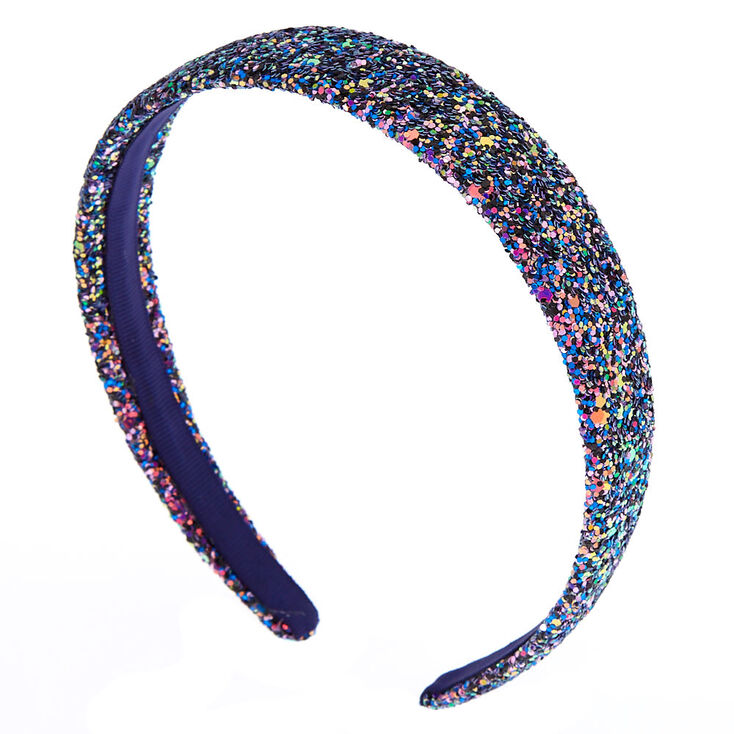 Glitter Galaxy Headband - Purple,