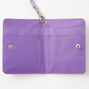 Single Heart Wallet with Lanyard - Lavender,