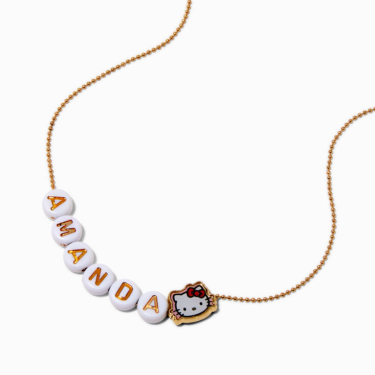Hello Kitty&reg; And Friends Personalized Bead Necklace,