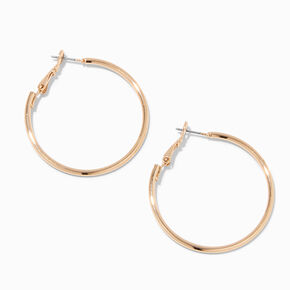 Gold 40MM Hoop Earrings,