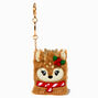 Holiday Reindeer Mini Notebook Keyring,