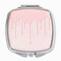 Pink Drip Compact Mirror,