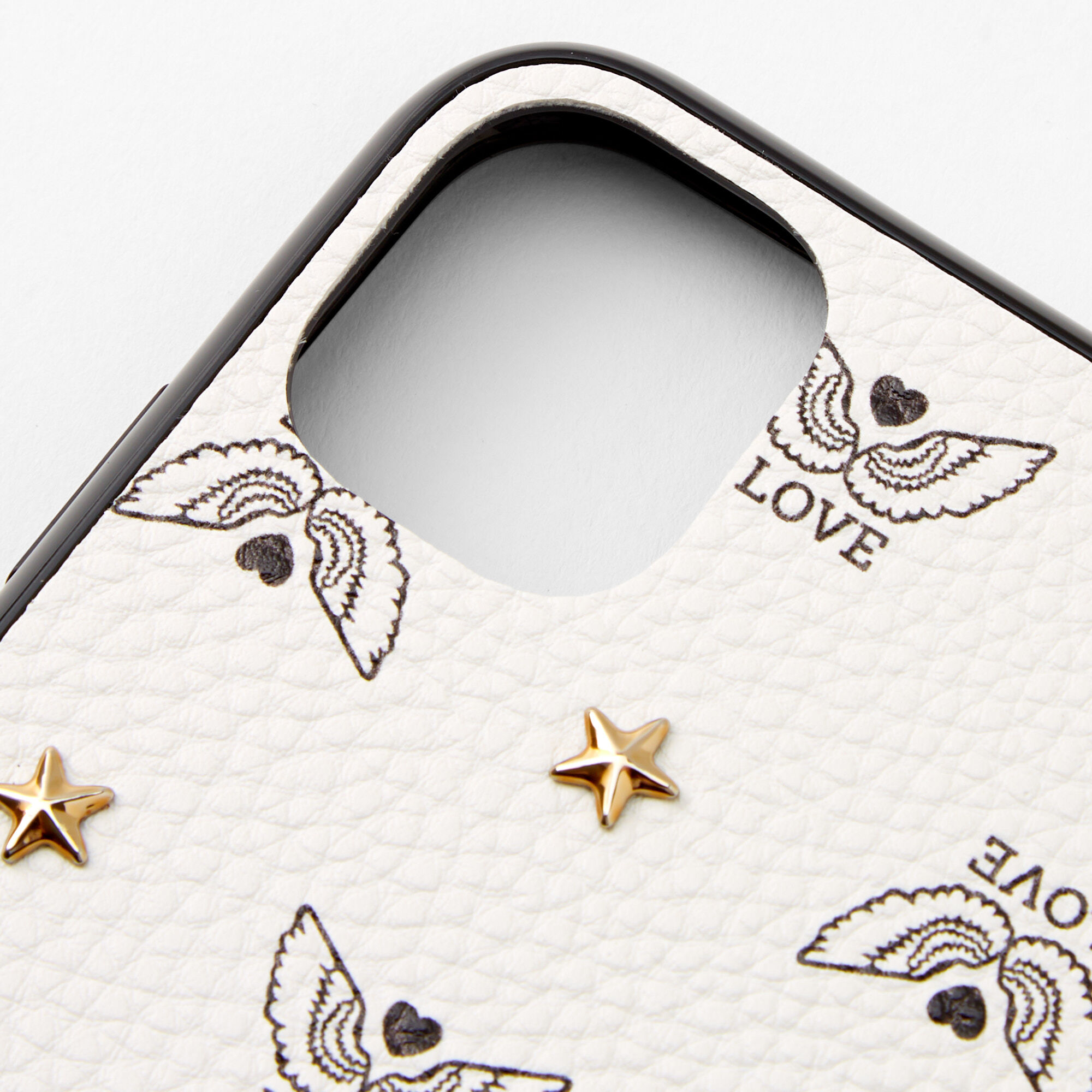 Black & White Wings Phone Case - Fits iPhone 11,