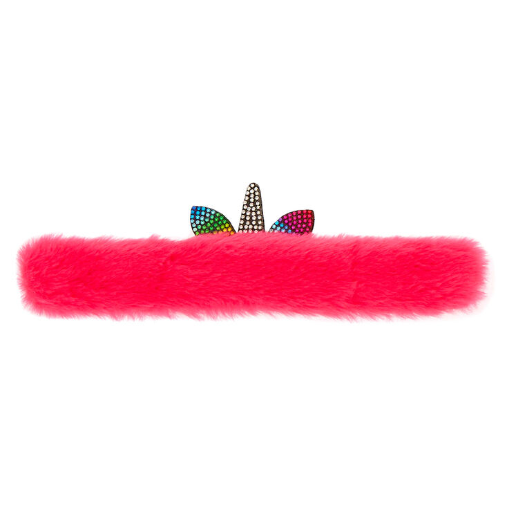 Furry Unicorn Slap Bracelet,