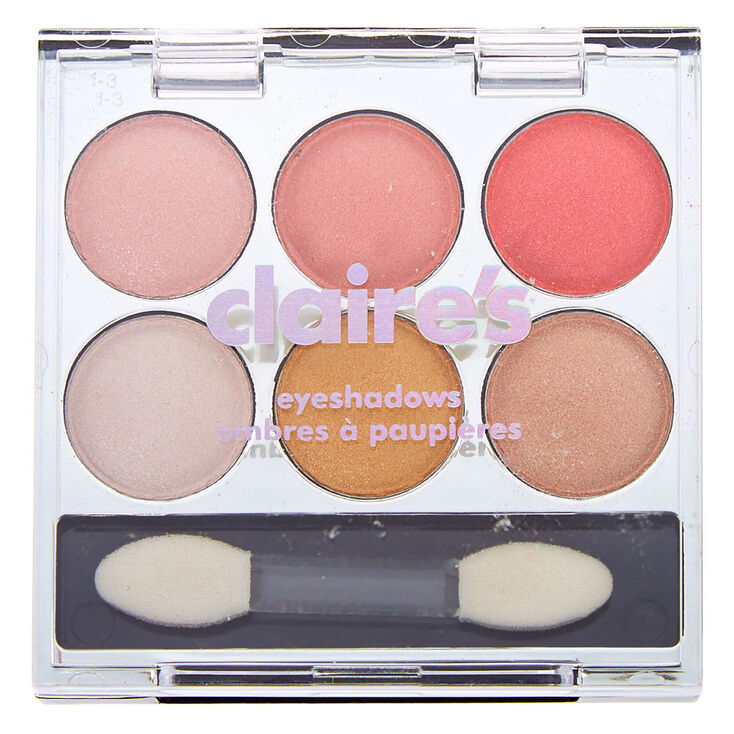 Mini palette d&#39;ombres &agrave; paupi&egrave;res corail,