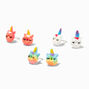 Rainbow Unicorn Donut Stud Earrings - 3 Pack,