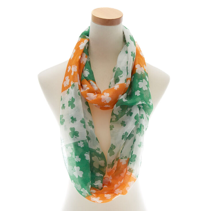Irish Shamrock Scarf,