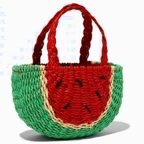 Watermelon Woven Crossbody Bag,
