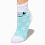 Claire&#39;s Club Snowflake Yeti Plush Socks - 1 Pair,