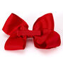 Claire&#39;s Club Ribbon Hair Bow Clips - Red, 2 Pack,