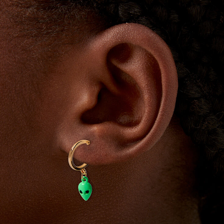 Celestial &amp; Space Gold-tine Earrings Set - 9 Pack,