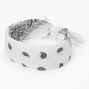 Claire&#39;s Club Paisley Bandana Headwrap - White,