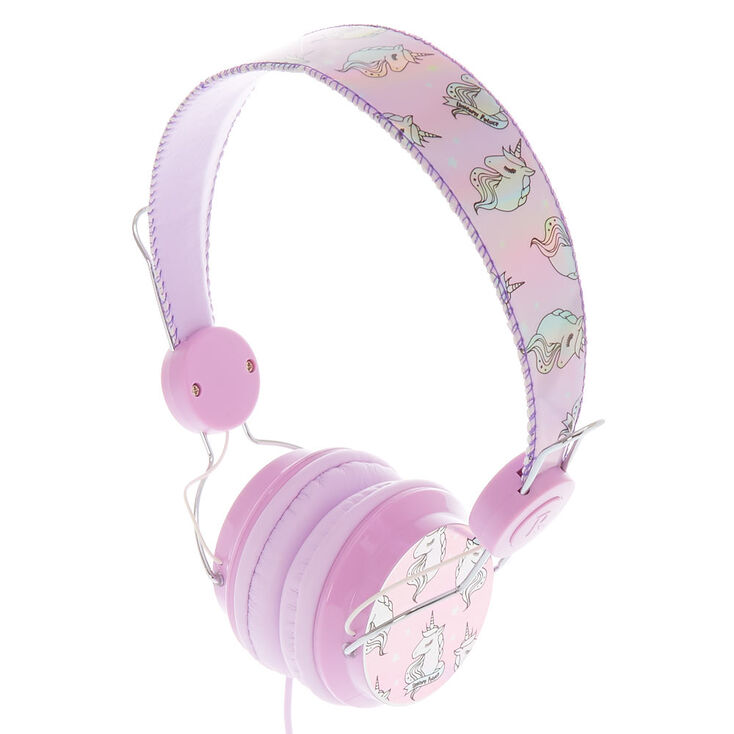 Casque licorne holographique,