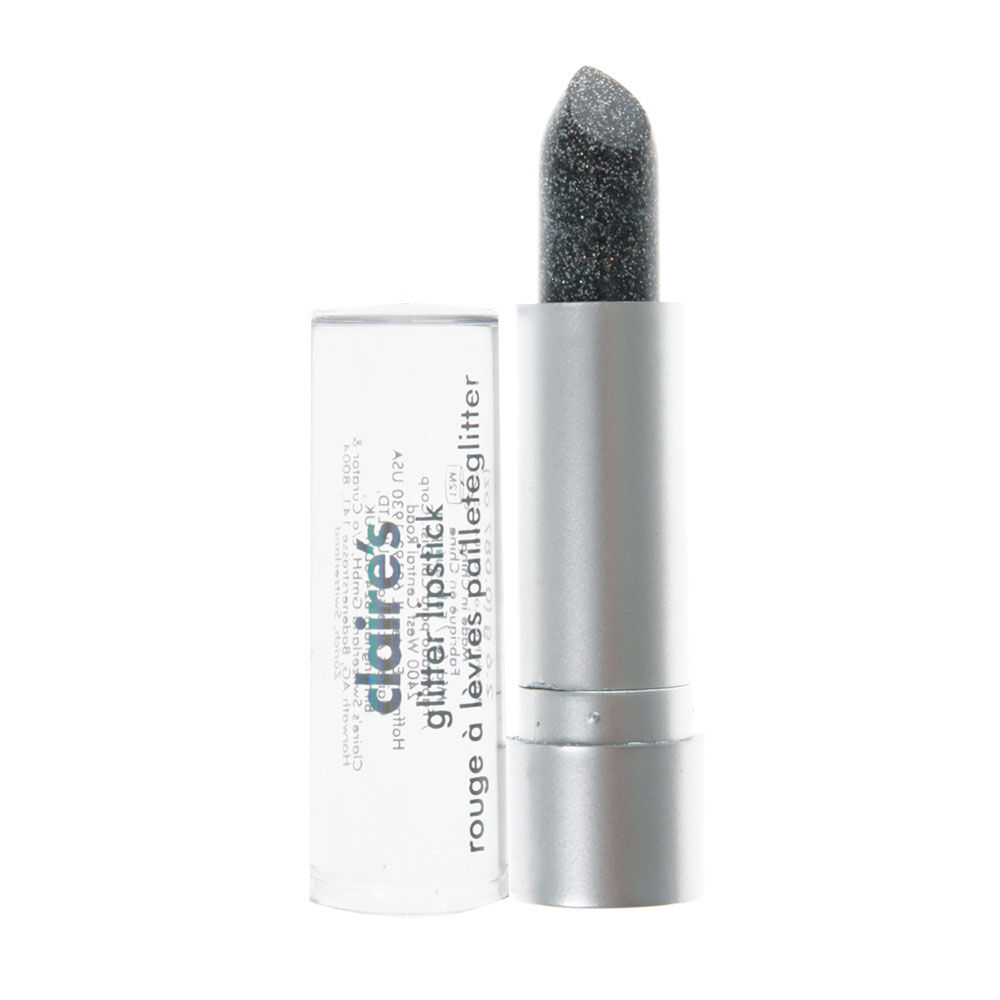Glitter Lipstick - Black,