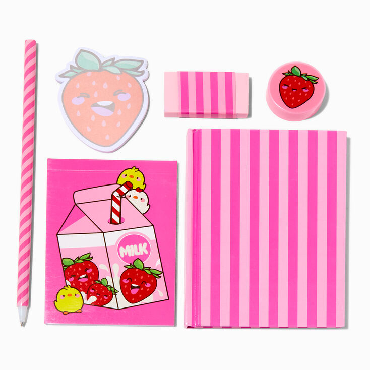 Strawberry Milk Stationery Set,