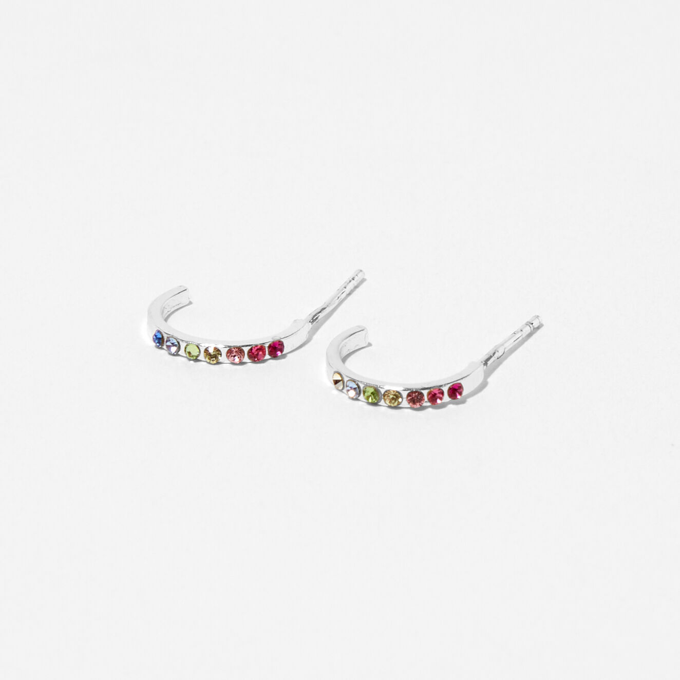 Sterling silver store rainbow earrings