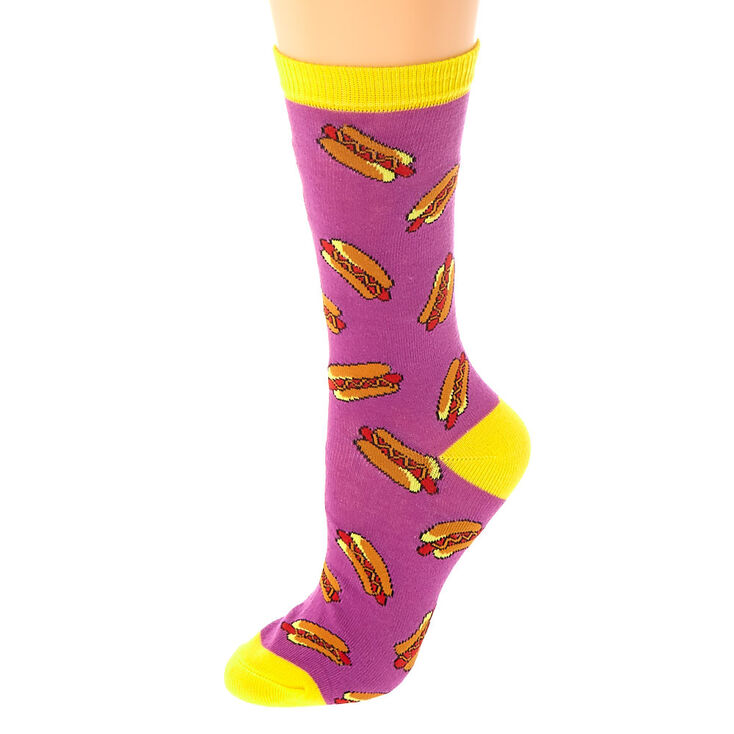 Hot Dog &amp; Slushie Crew Socks - 2 Pack,