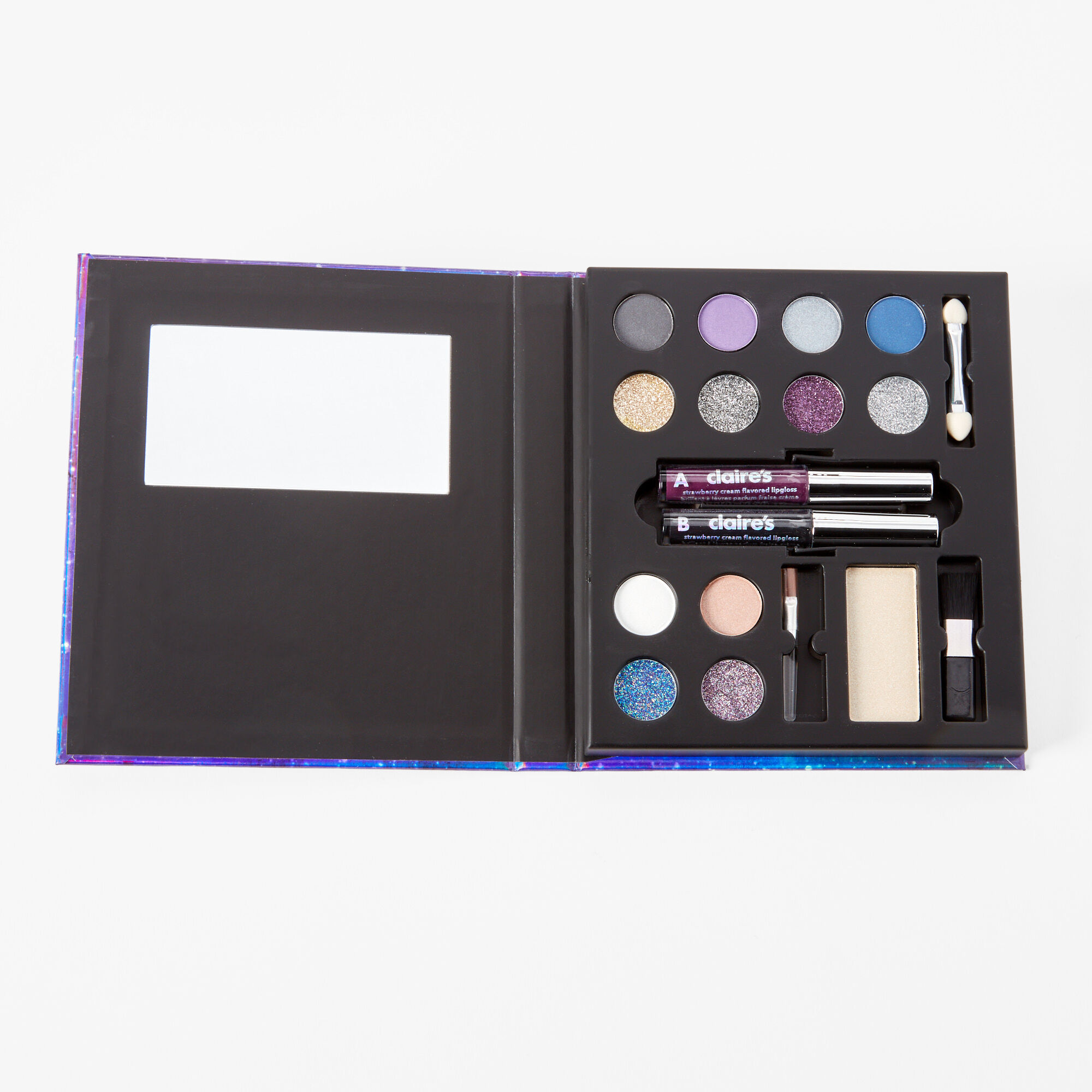 View Claires Halloween Celestial Makeup Book Purple information