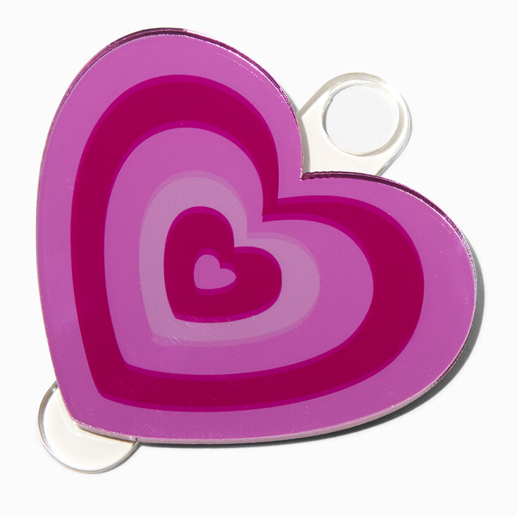 Pink Heart Water Bottle Lid Cover,