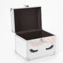Silver Glitter Unicorn Lock Box,