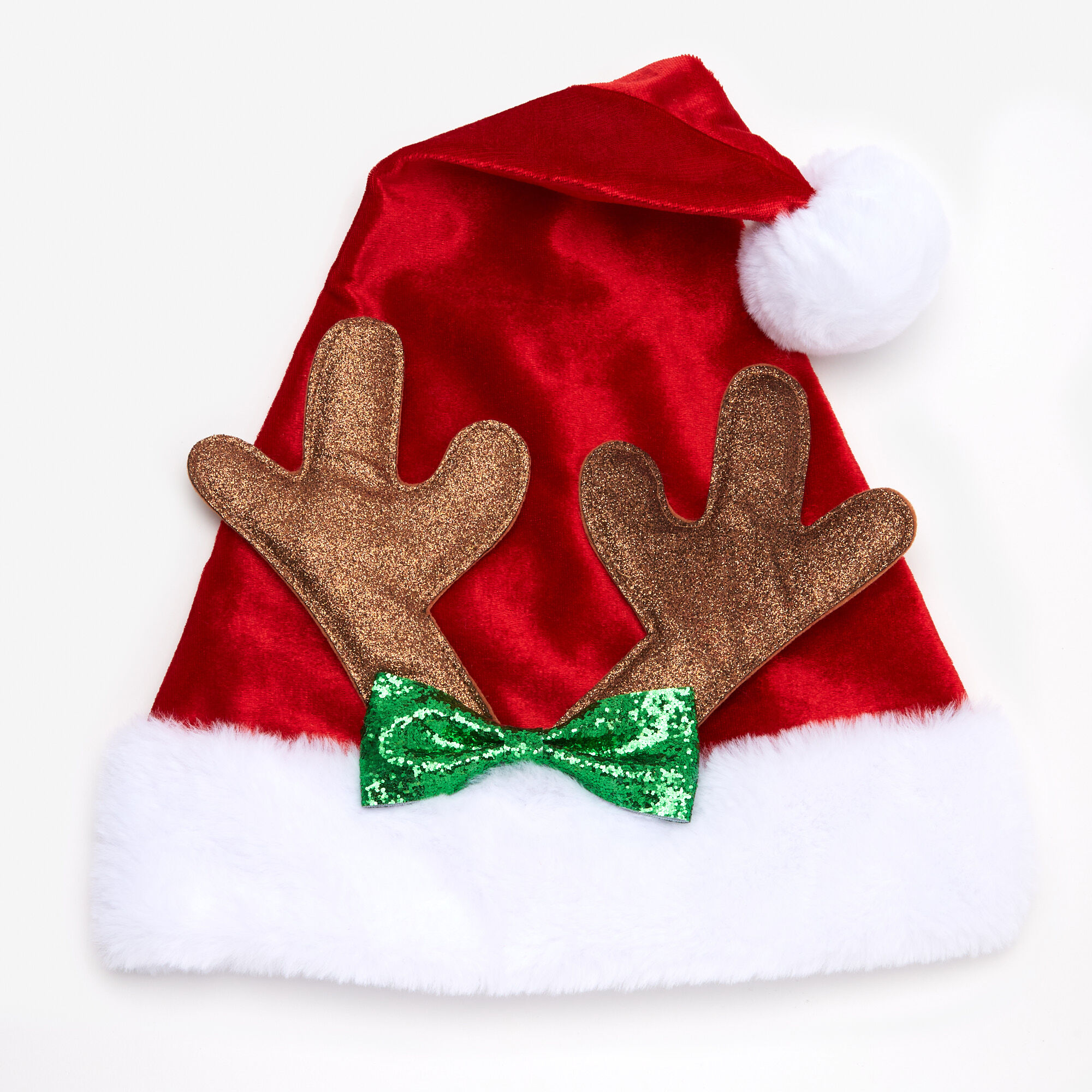 Christmas Reindeer Antler Santa Hat