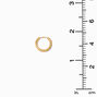 C LUXE by Claire&#39;s Gold-tone Titanium 10mm Crystal Tube Huggie Hoop Earrings,